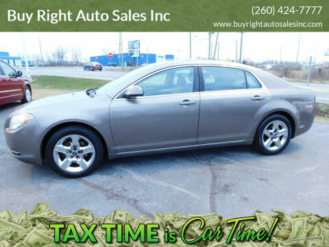 2010 Chevrolet Malibu for sale at Buy Right Auto Sales Inc in Fort Wayne IN