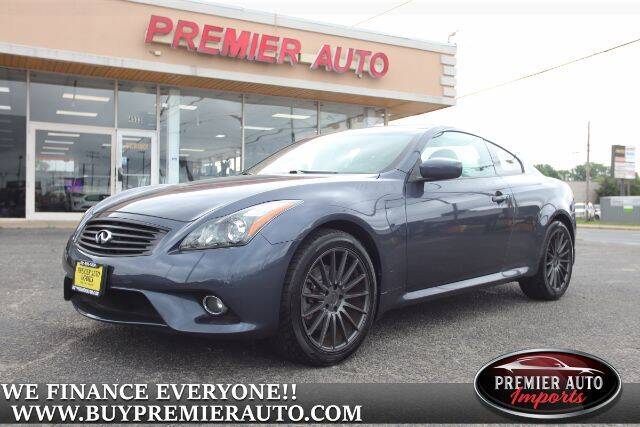 2013 Infiniti G37 Coupe for sale at PREMIER AUTO IMPORTS - Temple Hills Location in Temple Hills MD