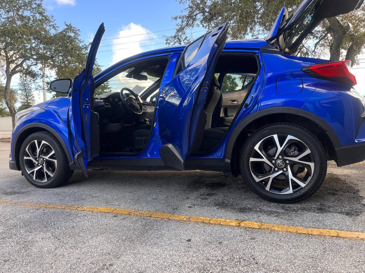 2018 Toyota C-HR for sale at M & J UNITED AUTO SALES in LAUDERDALE LAKES, FL