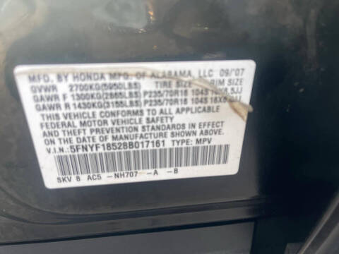 2008 Honda Pilot EX-L