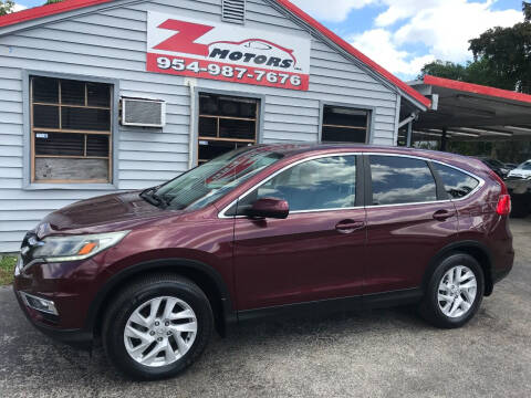 2015 Honda CR-V for sale at Z Motors in North Lauderdale FL