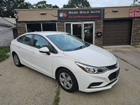 2017 Chevrolet Cruze for sale at Rose Gold Auto LLC in Islip Terrace NY