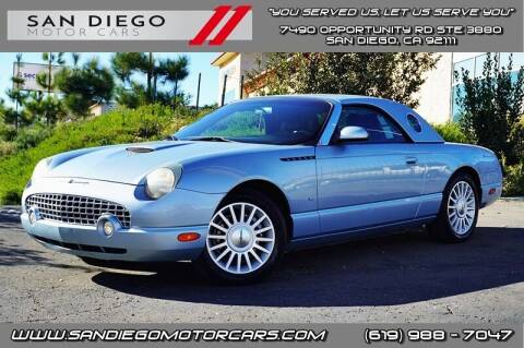 2004 Ford Thunderbird for sale at San Diego Motor Cars LLC in Spring Valley CA