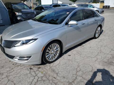 2016 Lincoln MKZ for sale at D -N- J Auto Sales Inc. in Fort Wayne IN