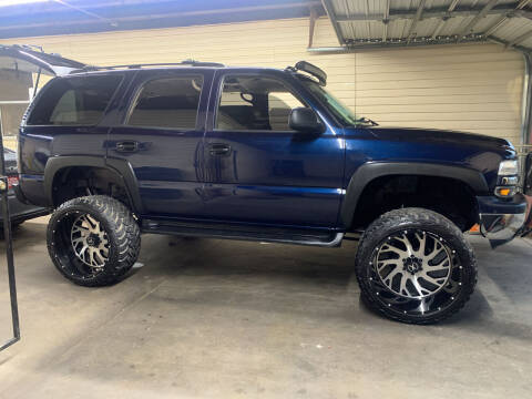 2005 Chevrolet Tahoe for sale at FAIR DEAL AUTO SALES INC in Houston TX