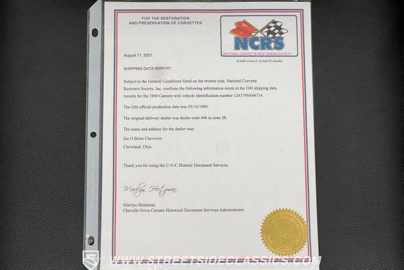 1969 Chevrolet Camaro