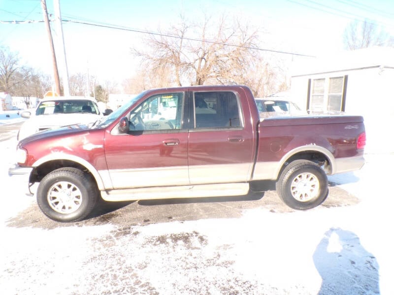 2001 Ford F-150 for sale at R V Used Cars LLC in Georgetown OH