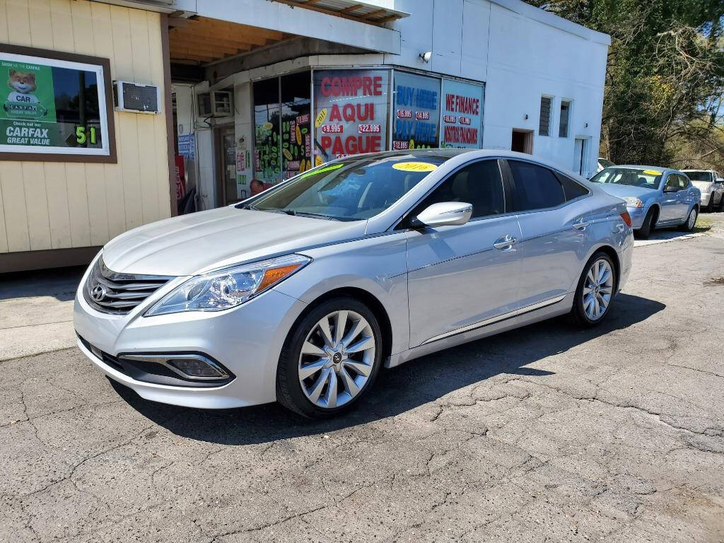 2016 Hyundai Azera for sale at DAGO'S AUTO SALES LLC in Dalton, GA