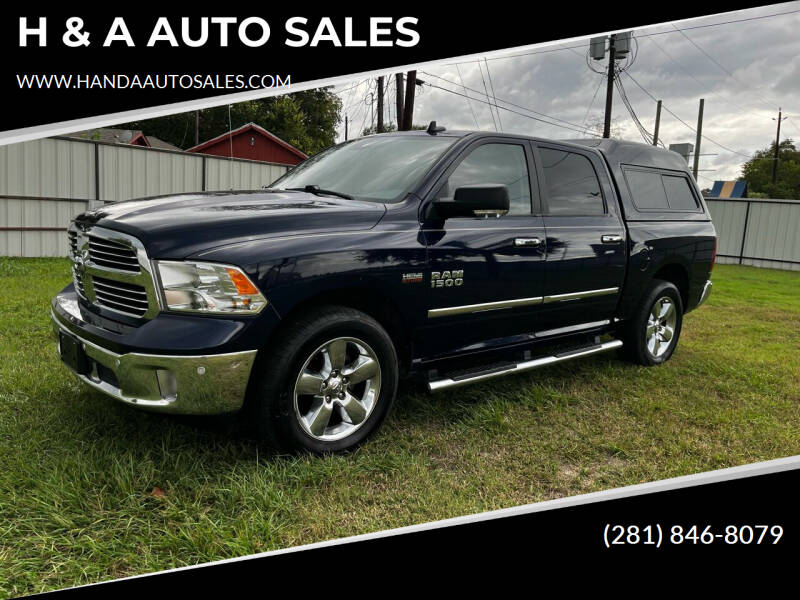 2018 RAM Ram Pickup 1500 for sale at H & A AUTO SALES in Houston TX