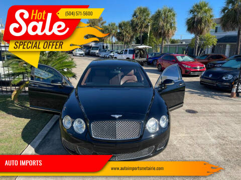 2009 Bentley Continental for sale at AUTO IMPORTS in Metairie LA