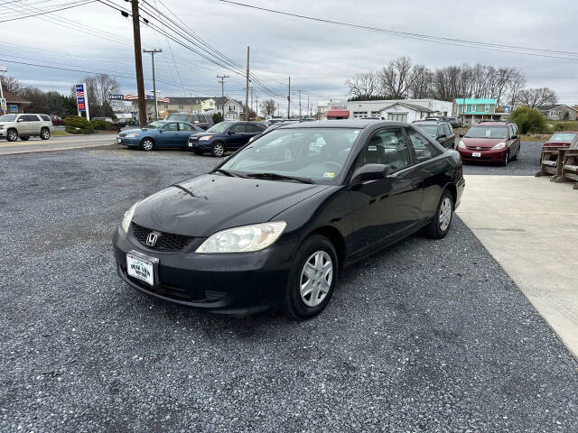 2004 Honda Civic for sale at PEAK VIEW MOTORS in Mount Crawford, VA