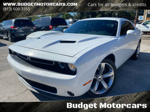 2016 Dodge Challenger for sale at Budget Motorcars in Tampa FL