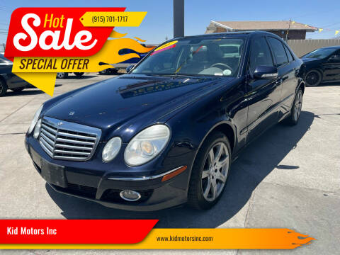 2007 Mercedes-Benz E-Class for sale at Kid Motors Inc in El Paso TX