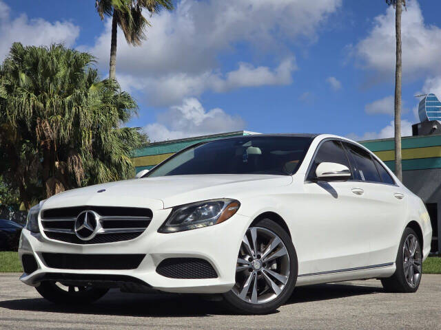 2016 Mercedes-Benz C-Class for sale at All Will Drive Motors in Davie, FL