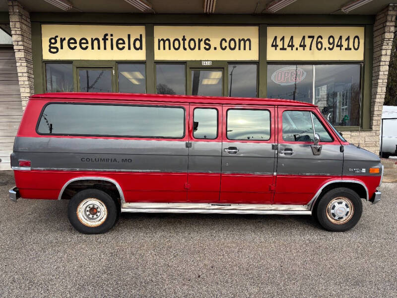 1991 GMC Rally Wagon G35 STX