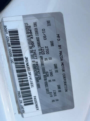 1993 Mazda MX-5 Miata