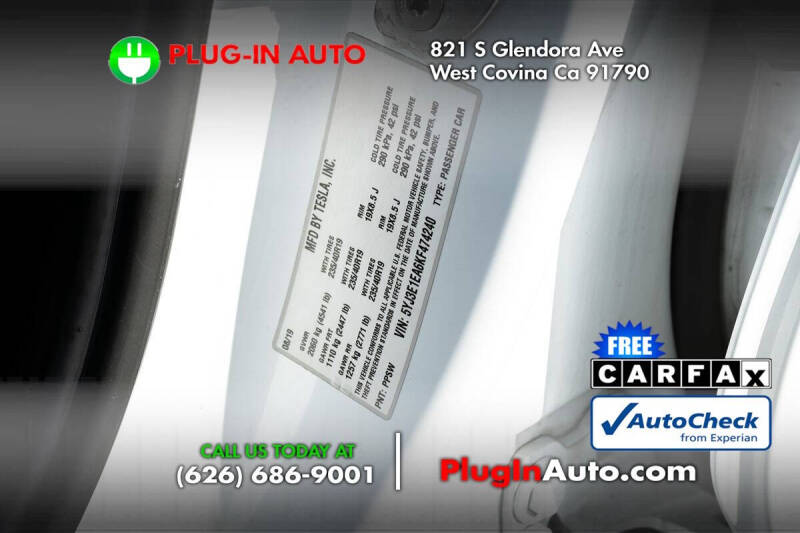 2019 Tesla Model 3 Standard Range Plus