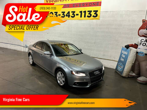 2011 Audi A4 for sale at Virginia Fine Cars in Chantilly VA