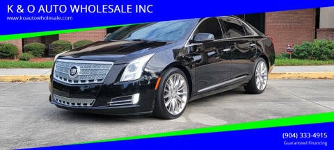 2013 Cadillac XTS for sale at K & O AUTO WHOLESALE INC in Jacksonville FL