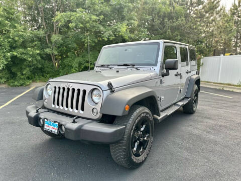 2015 Jeep Wrangler Unlimited for sale at Siglers Auto Center in Skokie IL