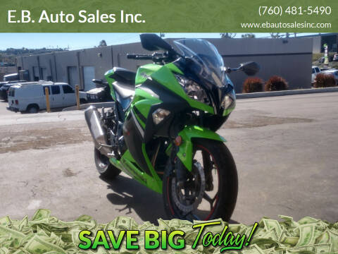 2014 Kawasaki NINJA EX300  SPECIAL EDITION for sale at E.B. Auto Sales Inc. in Vista CA