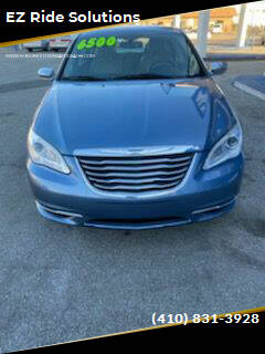 2011 Chrysler 200 for sale at EZ Ride Solutions in Salisbury MD