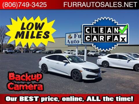 2021 Honda Civic for sale at FURR AUTO SALES in Lubbock TX