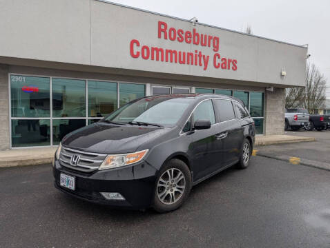 2012 Honda Odyssey for sale at Roseburg Community Cars in Roseburg OR