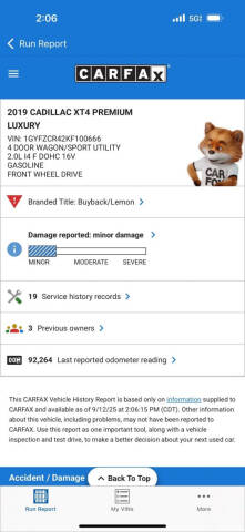 2019 Cadillac XT4 Premium Luxury