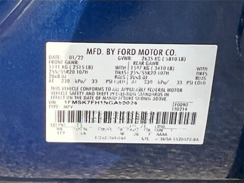 2022 Ford Explorer Limited