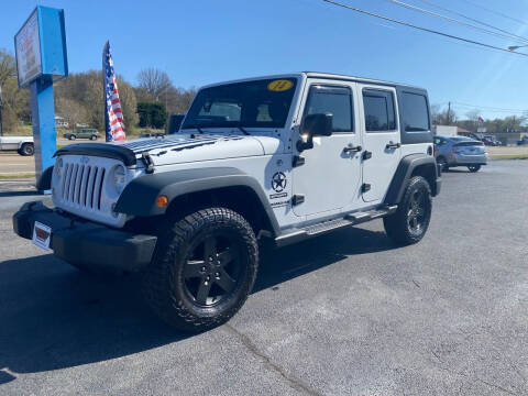 2014 Jeep Wrangler Unlimited for sale at Elk Avenue Auto Brokers in Elizabethton TN