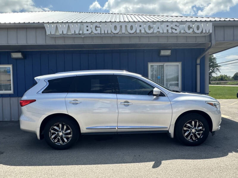 2013 Infiniti JX35 for sale at BG MOTOR CARS in Naperville IL