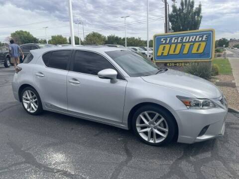 2016 Lexus CT 200h for sale at St George Auto Gallery in Saint George UT