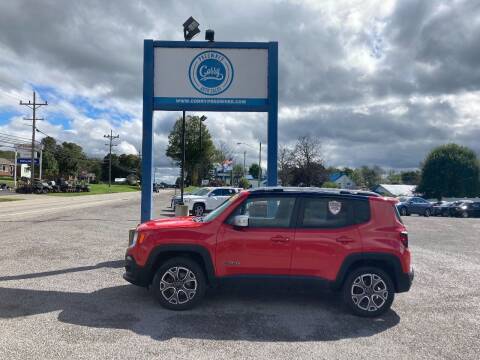 2017 Jeep Renegade for sale at Corry Pre Owned Auto Sales in Corry PA