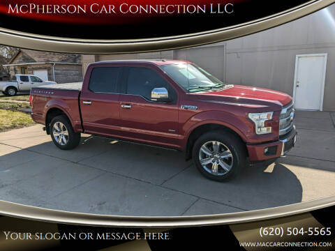 2016 Ford F-150 for sale at McPherson Car Connection LLC in Mcpherson KS
