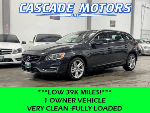 2015 Volvo V60 T5 Drive-E Platinum