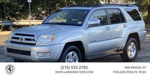 2005 Toyota 4Runner for sale at LAMAH MOTORS INC in Philadelphia PA