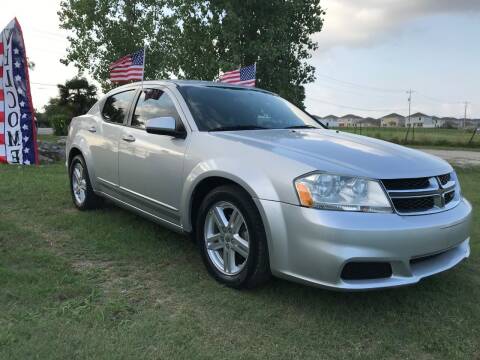 2012 Dodge Avenger for sale at JACOB'S AUTO SALES in Kyle TX