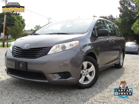 2014 Toyota Sienna for sale at High-Thom Motors in Thomasville NC