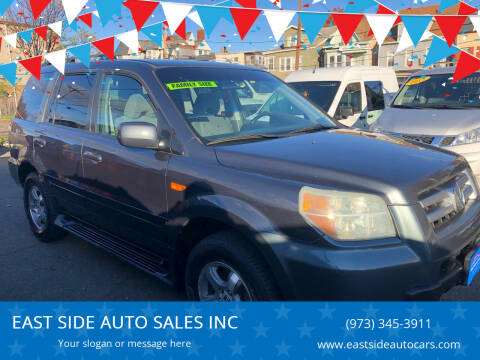 2006 Honda Pilot for sale at EAST SIDE AUTO SALES INC in Paterson NJ