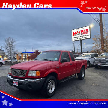 2000 Ford Ranger for sale at Hayden Cars in Coeur D Alene ID