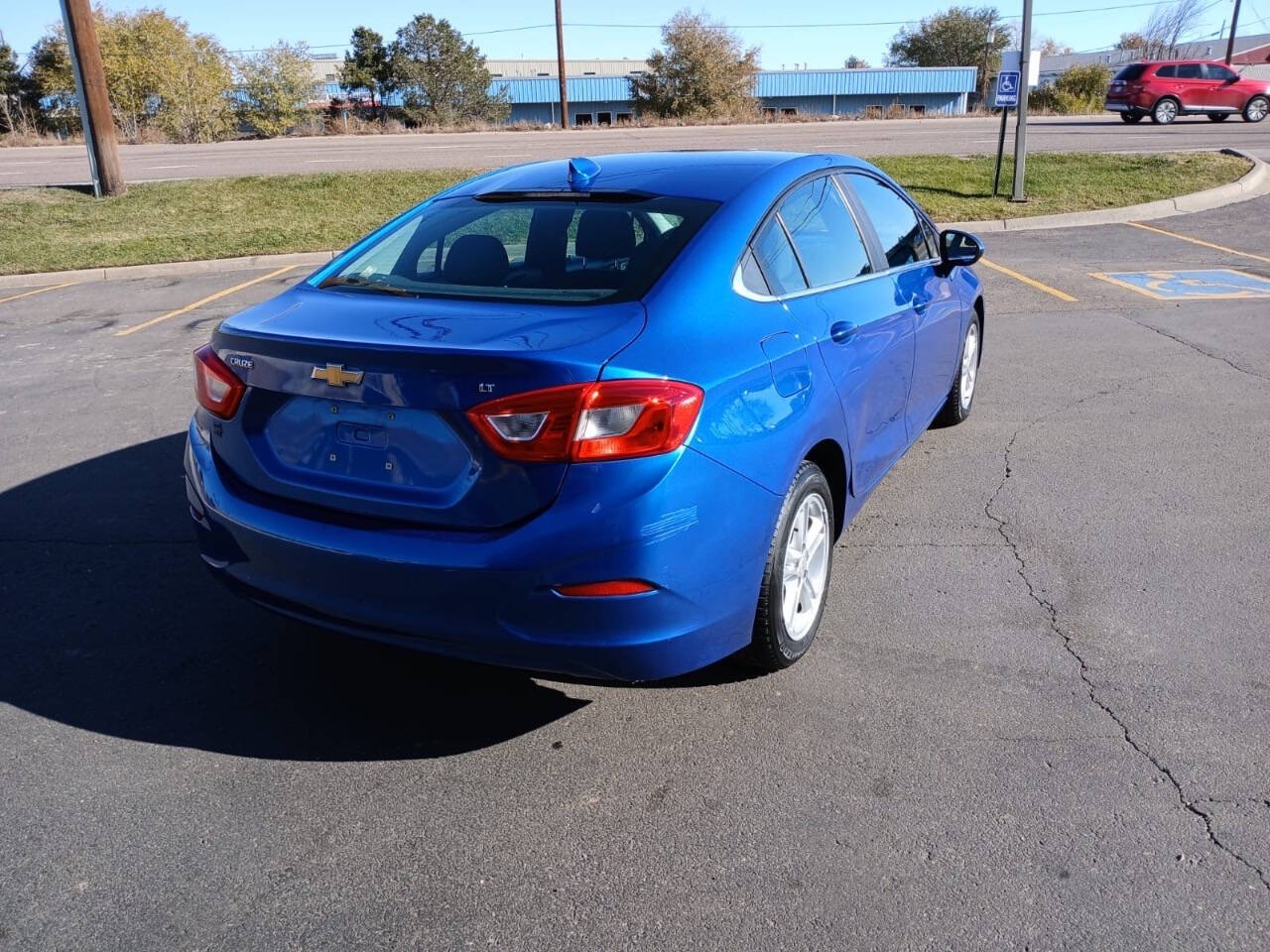 2016 Chevrolet Cruze for sale at Rideaway Auto Sales, LLC in Denver, CO