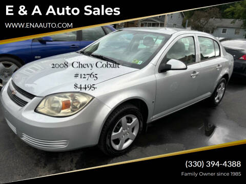 2008 Chevrolet Cobalt for sale at E & A Auto Sales in Warren OH