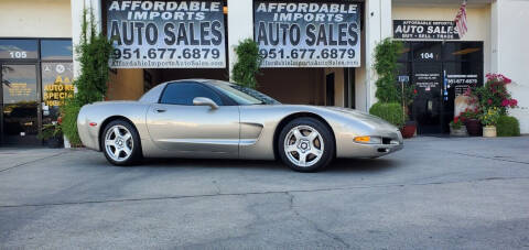 1999 Chevrolet Corvette for sale at Affordable Imports Auto Sales in Murrieta CA