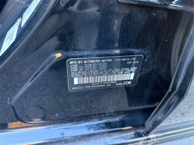 2017 Mitsubishi Mirage G4