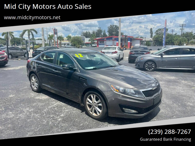 2012 Kia Optima for sale at Mid City Motors Auto Sales in Fort Myers FL