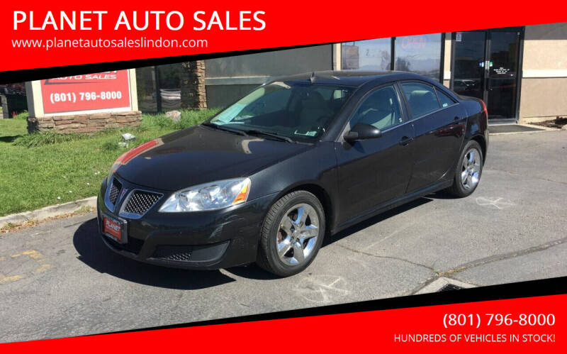 2010 Pontiac G6 for sale at PLANET AUTO SALES in Lindon UT