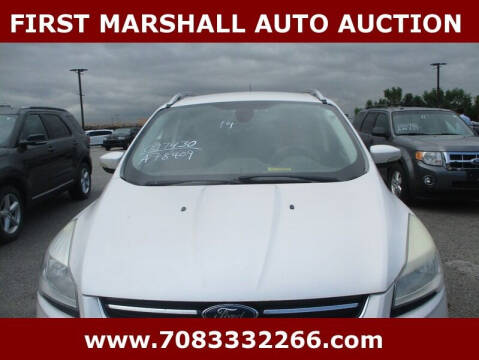 2014 Ford Escape for sale at First Marshall Auto Auction in Harvey IL