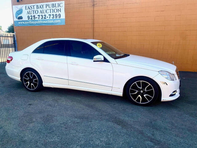 2013 Mercedes-Benz E-Class for sale at East Bay Public Auto Auction in Antioch, CA