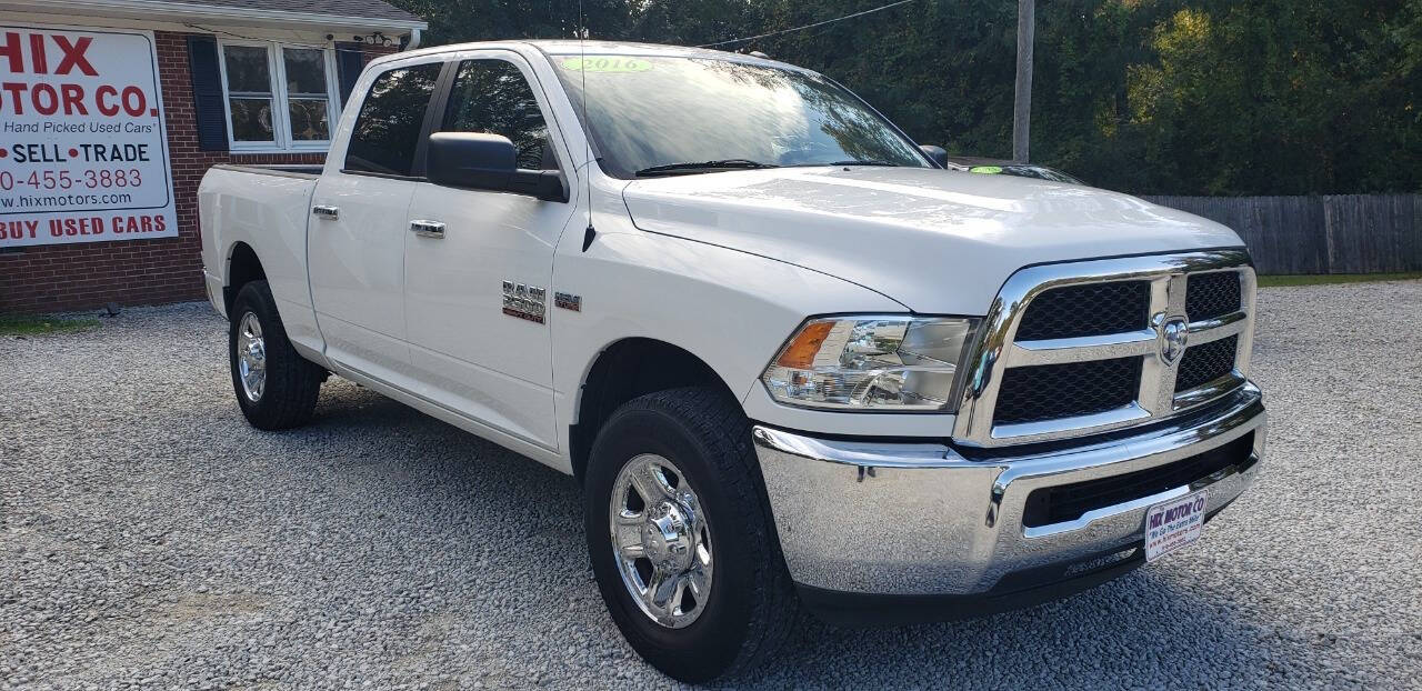 2016 Ram 2500 for sale at Hix Motor Co in Jacksonville, NC